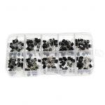 600PCS TO-92 tranzistorius 15 tipų verčių rinkinys 2N222/ 2N3904/?2N3906/ 2N5401/ 2N5551/ A1015/ 200pcs