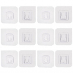 &bdquo;Yousheng&ldquo; 6 vnt. lipnus perforatorius nemokamas laikymo sieninis kablio siurbimo puodelis namų pakabos laikiklis 6pcs