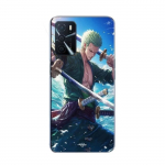 Coque Maniacase pour Oppo A16s One Piece Roronoa Zoro ep&eacute;e manga anime