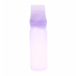 1 vnt. 120 ml plastikinis plaukų aliejaus aplikatorius buteliukas kirpyklų &scaron;ampūnas buteliukas plaukų dažai užpildomas buteliukas plaukų dažymo formavimo įrankiai violetinė