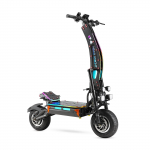 Halo Knight T107 Max elektrinis paspirtukas 14 colių padangos dvigubi 4000 W varikliai 72V 50Ah baterija