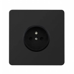 Depoguye Auk&scaron;tos Kokybės Juodas Vintažinis Europos Lempos Jungiklio Lizdas Nerūdijančio Plieno Svirtinis Jungiklis Plok&scaron;tė Universalus Sieninis &Scaron;viestuvo Jungiklis