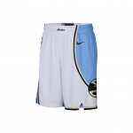 Nike Swingman City Edition NBA 2024 Atlanta Hawks Patogūs Paprasti Universalūs Krep&scaron;inio &Scaron;ortai Vyri&scaron;ki &scaron;ortai FQ4397-100 L