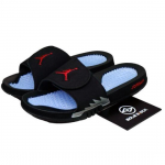Jordan Hydro 5 Retro Juoda/Ugnies Raudona-Sidabrinė 555501-061 Vyri&scaron;kas Dydis EU 45 juoda
