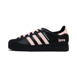 Adidas Originals Superstar 2 Puppy Fragment Žemi Teniso Batai Unisex Juodi Rožiniai JI0079(Team85-) 35⅔
