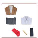 8 vnt./6 vnt. Pilni komplektai Anime Cosplay Kostiumas Rascal Jauna Zuikutė Mokyklos Sesuo Azusakawa Sakita Cos Sakurajima Mai Cosplay Drabužiai XXL