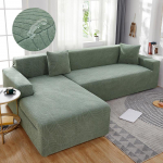 Neper&scaron;lampamos formos kampinis sofos užvalkalas Sėdimosios dalies žakardo audinys Didelis elastingas užvalkalas Nuimami užvalkalai svetainei 1-seater 90-140cm