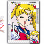 &bdquo;Pasidaryk pats&ldquo; 5D deimantų tapybos &bdquo;Sailor Moon&ldquo; kryžminio dygsnio rinkinys, viso gręžimo siuvinėjimo mozaikos menas Kalnų kri&scaron;tolų paveikslėlis, dovana Full Round 20X30CM