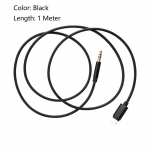 GIMIRO 3,5 mm lizdo Aux kabelis, skirtas i,Phone Automobilinio garsiakalbio ausinių adapteris i,Phone 13 12 11 Pro XS XR X iOS 14 Vir&scaron; garso skirstytuvo kabelis juoda