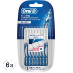 Oral-b tarpdančių &scaron;epetėliai Preseason Clean, 20 vienetų, 6 vienetai