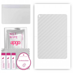 apgo Protective Skin Sticker for the back compatible with Apple iPad mini 3, Wrap Film, Foil, Vinyl - Pattern Transparent Carbon