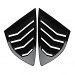 1 pora automobilio galinių &scaron;oninių ventiliacinių stiklinių žaliuzių dangtelių, skirtų Ford, skirtų Mondeo, skirtų Fusion 2013-2021 durų stiklo žaliuzių dangteliai