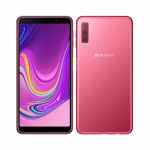Atnaujintas Samsung Galaxy A7 (2018 m) A750F Dvi SIM kortelės Android 4 GB RAM 128 GB ROM Su viena SIM/Dviem SIM kortelėmis No charger rožinė