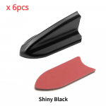 6 vnt., apsaugotas nuo UV spindulių ir atsparus oro sąlygoms 6 PCS Black
