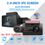 Nauja dvigubo objektyvo vaizdo kamera automobiliams Black Box HD 1080P automobilinis vaizdo įra&scaron;ymo įrenginys su WIFI naktinio matymo G jutiklio kilpos įra&scaron;ymo DVR automobilio kamera without WIFI