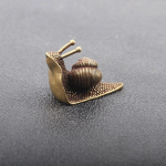 Asmenybė Retro Gryno Vario Mini Sraigės Statulėlė Papuo&scaron;alai Stalas Antikvarinis Žalvaris Arbatos Augintinio Kolekcija Namų Dekoracijos Svetainei Snails