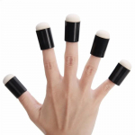 10 vnt. pir&scaron;tinių kempinių dėklų aplikatoriai putplasčio dažams tepti, tu&scaron;ui, &scaron;tampavimui, kreidui, Reborn DIY amatų meno įrankis 15 * 32 mm pir&scaron;tas