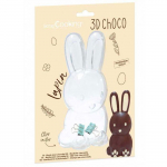 Moule &agrave; chocolat 3D Lapin skaidri