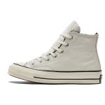 Converse Chuck 70 High Cozy Utility - Egret Unisex Sportbačiai Balti Juodi 172365C 42 white
