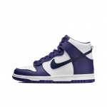 Nike Dunk High GS Balti Vidurnakčio Mėlyni Vaikų Sportbačiai Violetiniai Elektros Violetiniai DH9751-100 38