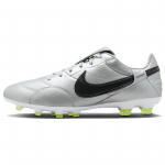 Nike Premier 3 FG Metalinis Sidabrinis Vyri&scaron;ki Sportbačiai Volt Juodi AT5889-004 39