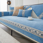 &bdquo;Four Seasons&ldquo; universali &scaron;enilinė sofos pagalvėlė &scaron;viesi prabangi atlo&scaron;o rank&scaron;luostis sofos užvalkalas audinė pagalvėlė moderni 70-70cm