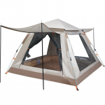 Atsparus lietui automatinis kempingo palapinė 3-4 žmonėms, skirtas naudoti paplūdimyje ir lauke Single Tent