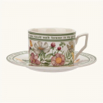 Naujas prancūzi&scaron;kas retro keramikinis puodelis 350 ml i&scaron;skirtinis gėlių kavos puodelis ir lėk&scaron;tė Afternoon Camellia arbatos puodelis Romanti&scaron;ka dovana vandens puodelis