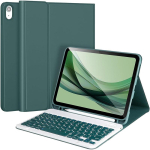 iPad Air 11 colių M2 M3 plan&scaron;etinio kompiuterio dėklas su klaviatūra iPad Air 5 / iPad Air 4 kartos 10,9 colio klaviatūros dėklas su pie&scaron;tuko laikikliu iPadAir 10.9(11)inch&Spanish beige