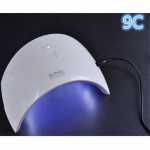 SUN9S 24W UV LED nagų lempa 110-240V nagų džiovintuvas UV lempos manikiūro įrankis balta/rožinė