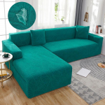 Neper&scaron;lampamos formos kampinis sofos užvalkalas Sėdimosios dalies žakardo audinys Didelis elastingas užvalkalas Nuimami užvalkalai svetainei 1-seater 90-140cm