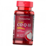 Kofermentas Q10, Co Q-10 400, Puritan's Pride 30 gelio dangtelių (70095001) 30softgels