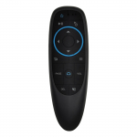 G10BTS nuotolinio valdymo pultas Bluetooth 5.0 Air Mouse IR mokymosi giroskopas belaidis infraraudonųjų spindulių nuotolinio valdymo pultas juoda