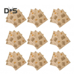 50 vnt 18cm/22cm kepimo padėklo popierius be BPA Maisto kokybės Geras vi&scaron;tienos ritininis pusryčių kepimo padėklo popierius 22cm