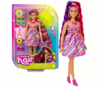 BARBIE Lalka Totally Hair KWIATY z długimi włosami MATTEL