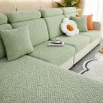 Pliu&scaron;inis sofos sėdynės užvalkalas svetainei Velvet pagalvėlė elastinga kampinė sofa 1/2/3/4 vietų kietų užvalkalų rinkinys Plus XL(4 seater)