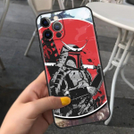Samurai Japan Art telefono dėklas, skirtas iPhone Samsung Galaxy Redmi Xiaomi Oppo OnePlus Note SA 7 8 9 10 11 12 13 14 20 21 22 23 53 54 Pro Max Plus Ultra iPhone 6 or 6S