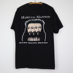 Marilyn Manson Believe juodi unisex mar&scaron;kinėliai S