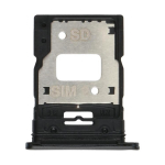 SIM kortelės dėklas + SIM kortelės dėklas / Micro SD kortelės dėklas, skirtas Xiaomi Mi 11 Lite / 11 Lite 5G NE M2101K9AG juoda