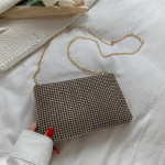 Yogodlns Moteri&scaron;ki Krep&scaron;iai Kalnų kri&scaron;tolas Bling Moteri&scaron;ki Pečių krep&scaron;iai Mažos Diamond Design Grandininė rankinė Prabangi Kvadratinė Crossbody Bag Piniginė