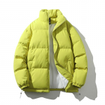 Stovi apykaklės medvilninė striukė vyrams ir moterims, žieminė stora &scaron;ilta kasdieninė duonos striukė S