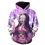 Anime Demon Slayer serija 3D spausdinta vyri&scaron;ka pavasario naujo stiliaus gobtuvas ilgomis rankovėmis madingi kasdieniai medvilniniai megztiniai drabužiai XXXXXXL