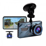 Automobilių DVR 2 kameros 4,0 colių Dash Cam Automobilinis vaizdo įra&scaron;ymo įrenginys Automatinis registratorius DVR Dash Cam su dviejų krypčių kameromis Automobilių priedai Dual Lenses