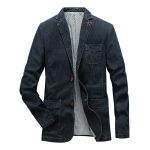 M-4XL Džinsinis &scaron;varkas Vyri&scaron;kas &scaron;varkas Medvilninis Rudens Pavasario Mada Vyri&scaron;ki drabužiai Slim Fit Verslo Džinsiniai paltai Vyri&scaron;ki laisvalaikio kostiumai S