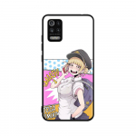 DT3 Hero Academia Toga dėklas iPhone 16 15 Plus 14 13 12 11 Pro 8 7 6S 6 SE 5S X XR XS Max Realme C30 C33 C31 9I Huawei P30 juodas mink&scaron;tas vir&scaron;elis iPhone XS Max rusvai geltona