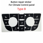 Opel Astra J radijo mygtuko lipdukas, skirtas Vauxhall Holden Astra remonto lipdukai Prietaisų skydelio tvirtinimas klimato kontrolės CD MP3 skydelis