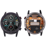 LCD ekranas ir skaitmenizatorius su rėmeliu, skirtas Honor Magic Watch 2 MNS-B19 46mm juoda