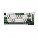Mechaninė klaviatūra su Bluetooth / 2.4G / Type-c laidiniu trijų režimų jungtimis, visų klavi&scaron;ų kar&scaron;to keitimo funkcija, 81 klavi&scaron;as E