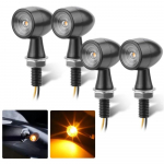 one+lifestyle Harley LED posūkio signalas, Mažas, Patrankos tipo, Mini posūkio signalas, Universalus naudojimas, 12