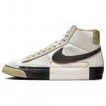 Nike Blazer Mid Pro Club Remastered - Phantom Neutral Olive Vyri&scaron;ki kedai Kreminiai Tamsiai Rūdi&scaron;ki Juodi FB8891-002 40